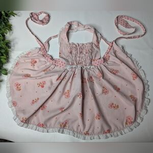 Vintage Handmade Strawberry Shortcake Pinafore
